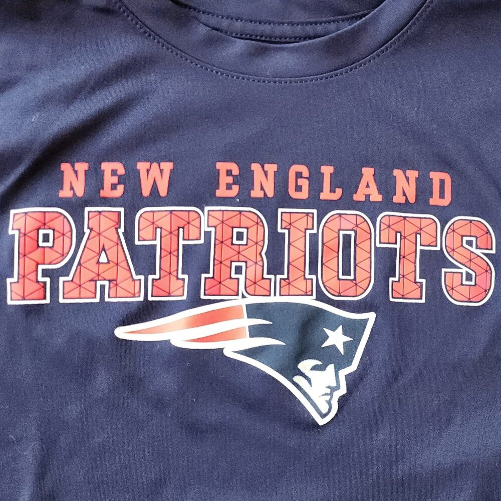 NFL New England Patriots Boys T-Shirt Size Large - Picture 5 of 10